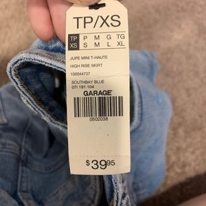 Jean skirt